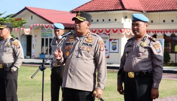 Tidak Ada Ruang Bagi Anggota Yang Menyalahgunakan Narkoba, Kapolres Humbahas Lakukan Tes Urine Mendadak Kepada Personil