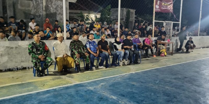 Babinsa Desa Paseyan Menghadiri Pembukaan Somohasa WA CUP 2023 Futsal Compitition