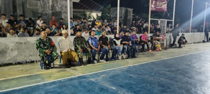 Babinsa Desa Paseyan Menghadiri Pembukaan Somohasa WA CUP 2023 Futsal Compitition