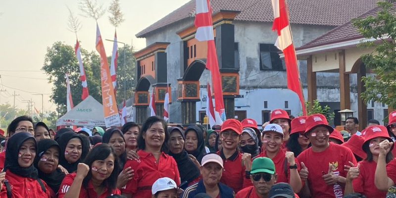 Pemdes Mundusewu Bersatu padu Peringgati HUT Kemerdekaan RI ke-78