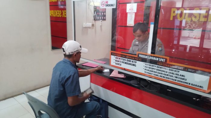 Sentra Pelayanan Kepolisian Terpadu (SPKT) Polsek Sekupang, Layani Masyarakat dengan Humanis