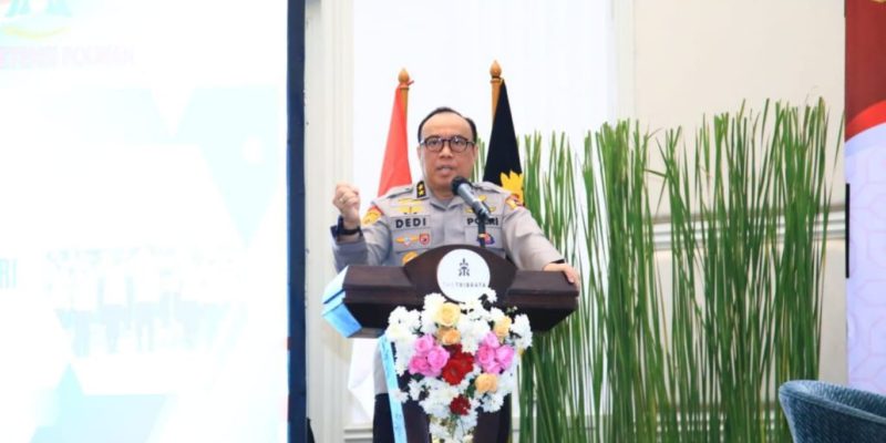 As SDM Ingatkan, Pentingnya Peran Polwan Mengawal Pemilu Damai 2024.