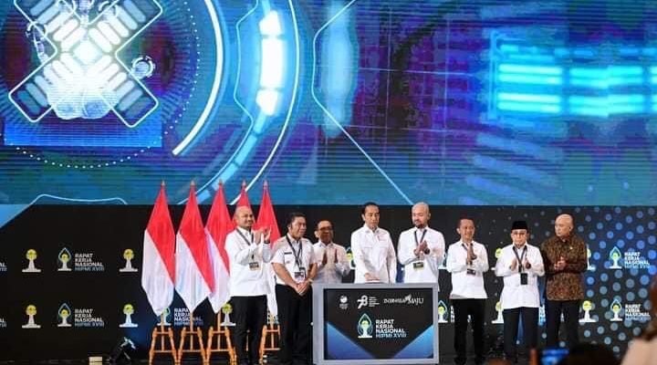 Presiden Jokowi Resmikan Pembukaan Rakernas XVIII HIPMI