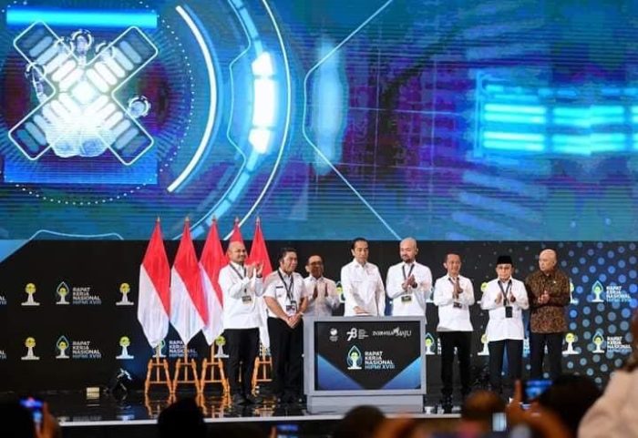 Presiden Jokowi Resmikan Pembukaan Rakernas XVIII HIPMI