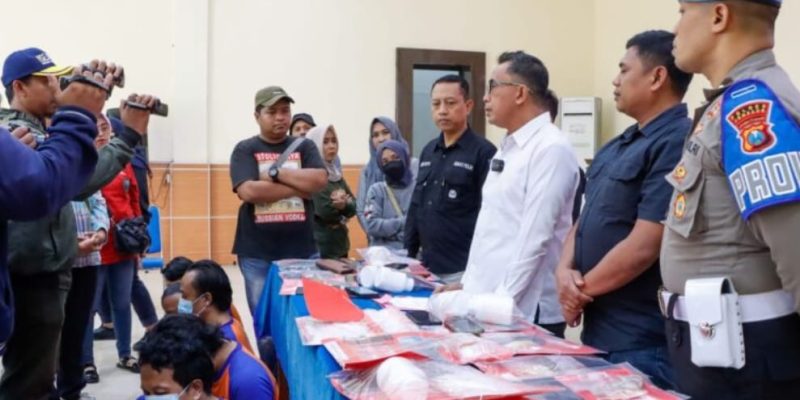 Operasi Tumpas Narkoba 2023, Polres Jombang Ringkus 18 Tersangka