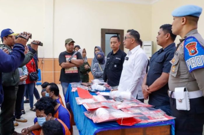 Operasi Tumpas Narkoba 2023, Polres Jombang Ringkus 18 Tersangka