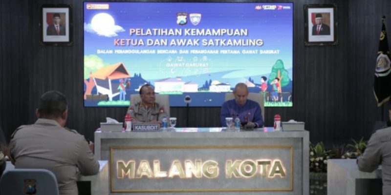 Polda Jatim Gelar Latkatpuan Satkamling Untuk Harkamtibmas Hadapi Pemilu 2024