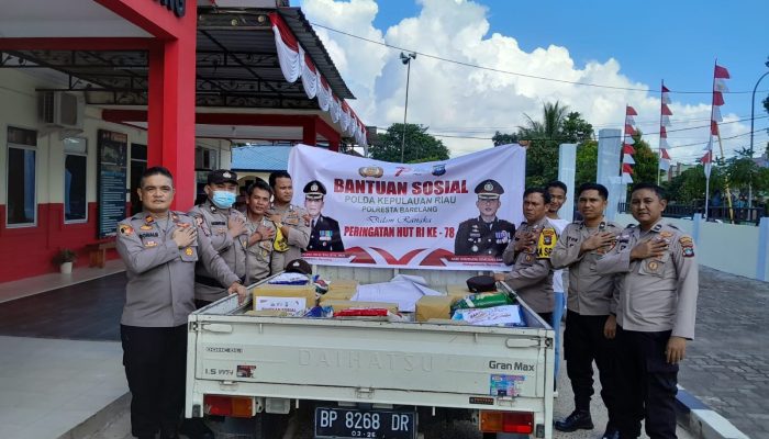 Dalam Rangka HUT Kemerdekaan RI Ke-78 Polsek Sagulung Gelar Bansos Ke Panti-Panti Asuhan Di Sagulung-Batam