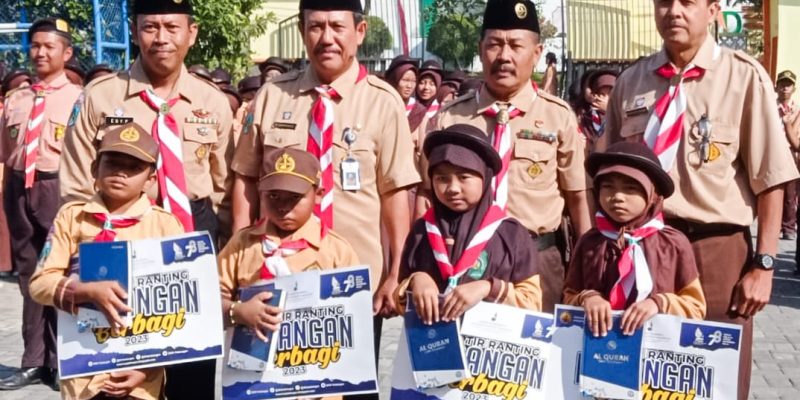 Hadiri Upacara Hari Pramuka ke- 62 Tahun 2023, Ini Harapan Danramil Padangan Bojonegoro