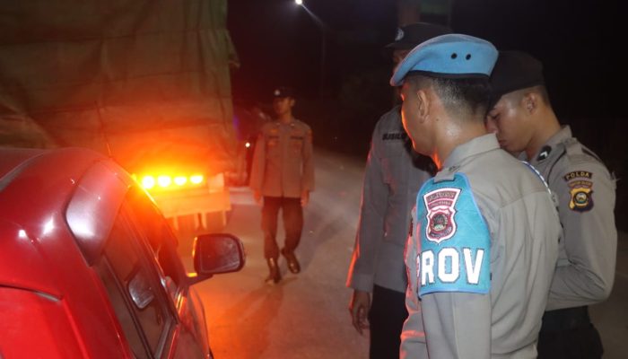 Menciptakan Rasa Aman Hari Libur Polres Muratara Melakukan Kegiatan KRYD Rahasia Dijalan