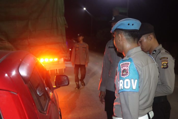 Menciptakan Rasa Aman Hari Libur Polres Muratara Melakukan Kegiatan KRYD Rahasia Dijalan