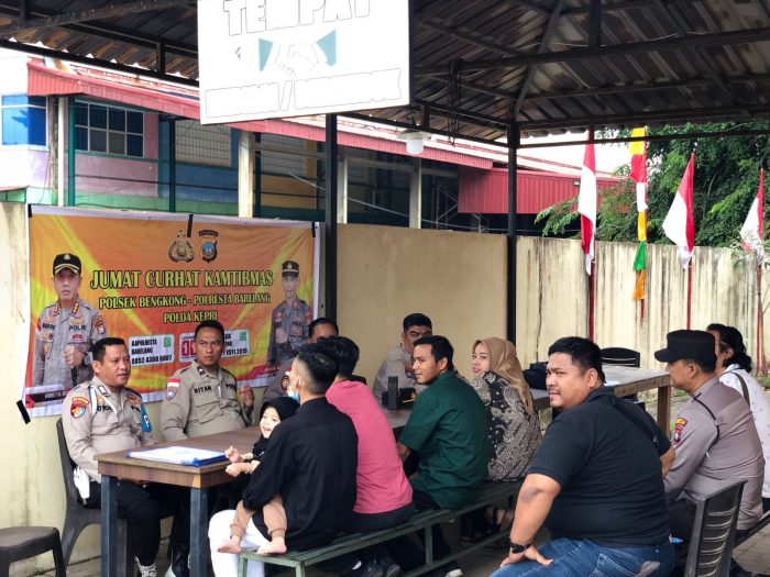 Kenakalan Remaja Masih Menjadi Atensi Polsek Bengkong di Program Jum’at Curhat