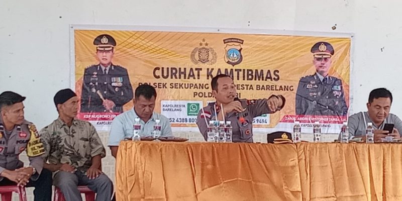 Jum’at Curhat, Kapolsek Sekupang Berikan Himbauan Kepada Orang Tua. Begini Himbauannya!