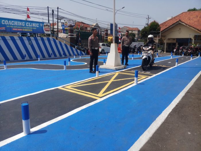 Penggunaan Lintasan Baru Ujian SIM C di Batang Disambut Positif Warga