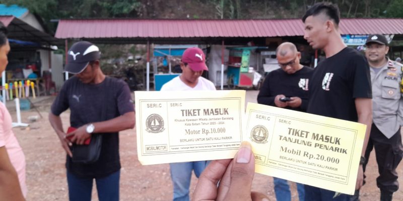 Viral di Medsos, Dua Pelaku Pungli Parkir di Jembatan 1 Barelang Akhirnya “Dikandaskan” Unit Reskrim Polsek Sagulung