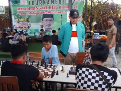 HUT RI ke 78, Ketua DPRD Kabupaten Pasuruan Gelar Tournament Catur