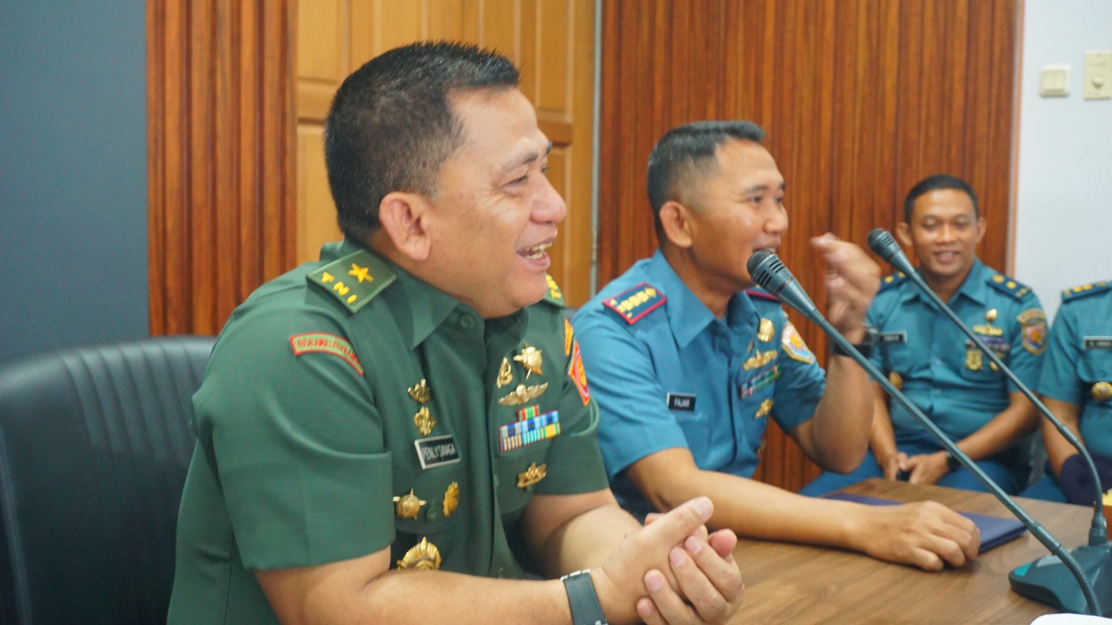 Wasrik Itjen TNI Kunjungi Lantamal IV Kota Batam