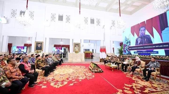 Buka Rakornas Pengendalian Inflasi 2023, Presiden Apresiasi Inflasi Nasional Terkendali