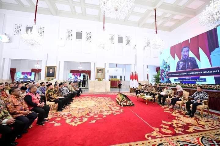 Buka Rakornas Pengendalian Inflasi 2023, Presiden Apresiasi Inflasi Nasional Terkendali