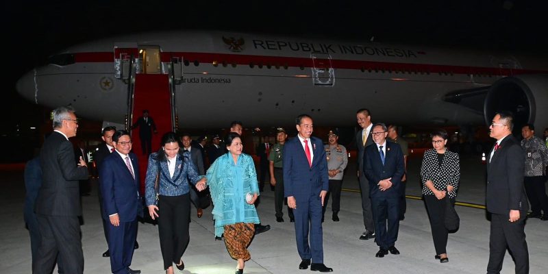 Presiden Jokowi dan Ibu Iriana Tiba di Tanah Air Usai Hadiri KTT G20 India