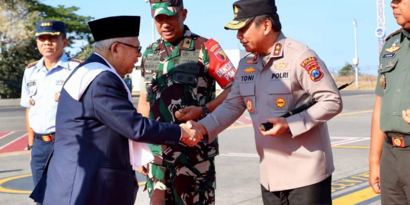 Polda Jatim Lakukan Pengamanan VVIP, Wapres RI Kunjungi Surabaya dan Bangkalan.