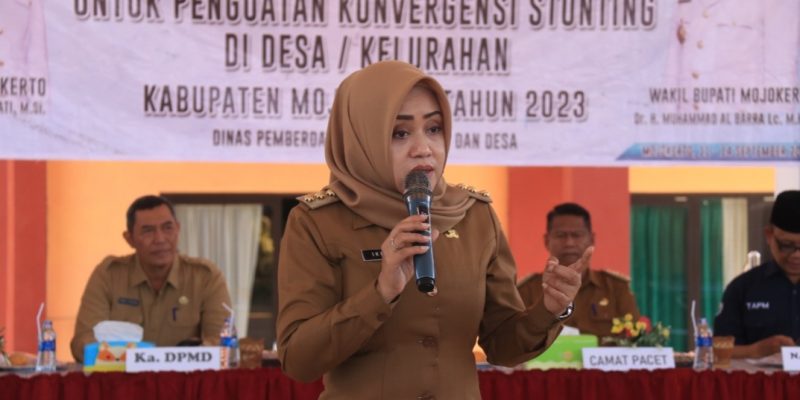 Upaya Turunkan Stunting, Pemkab Mojokerto Beri KPM Pembinaan Konvergensi Stunting