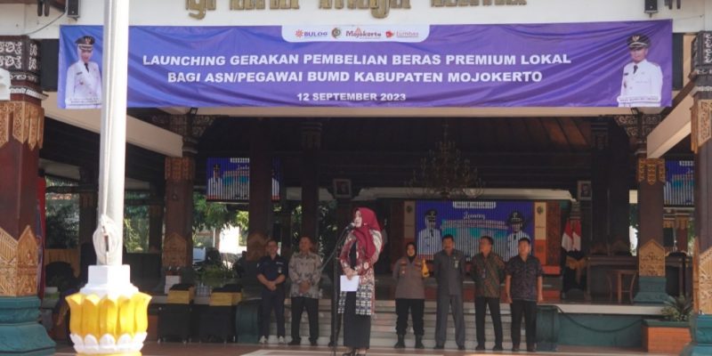 Gerakan Beli Beras Premium Lokal Bagi ASN, Terobosan Pemkab Mojokerto Tekan Inflasi