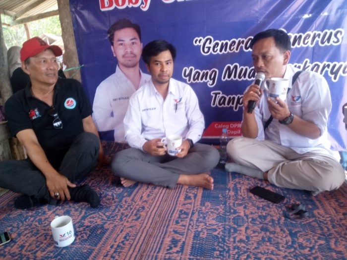 Dihadapan 30 Wartawan, BOBY UKTOLSEJA, SH. Caleg Perindo Provinsi Jabar VIII Dapil Kota Depok dan Kota Bekasi, Saatnya Diuji Kemampuan Berpolitik.