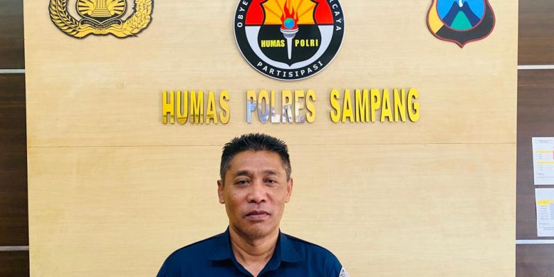 Polres Sampang Sosialisasikan Aplikasi Hilang Temu Semeru Kepada Masyarakat