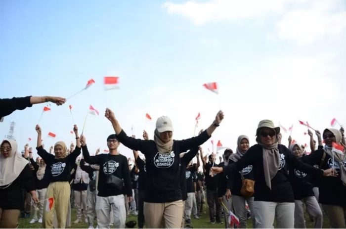 Dengan Kirab Pemilu 2024,ini Harapan Bupati Jombang Mundjidah Wahab