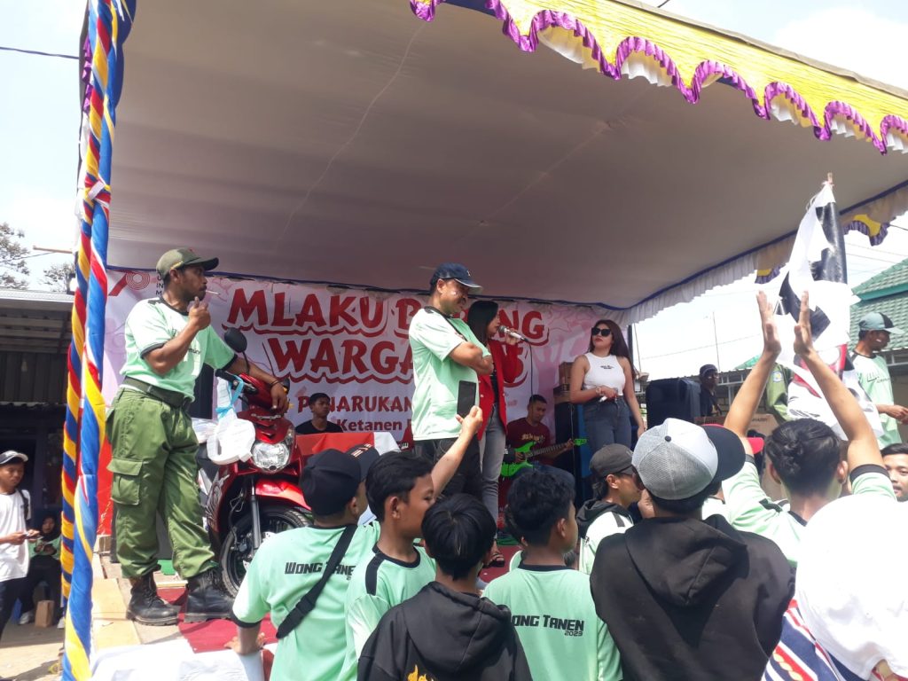 Semarak Warga Kepanjen Perayaan Puncak HUT ke 78 Adakan Mlaku Bareng