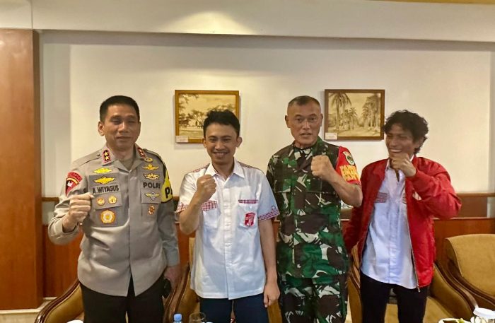 Kapolda Jabar dan Pangdam Siliwangi Sepakat Mengawal Pesta Demokrasi.