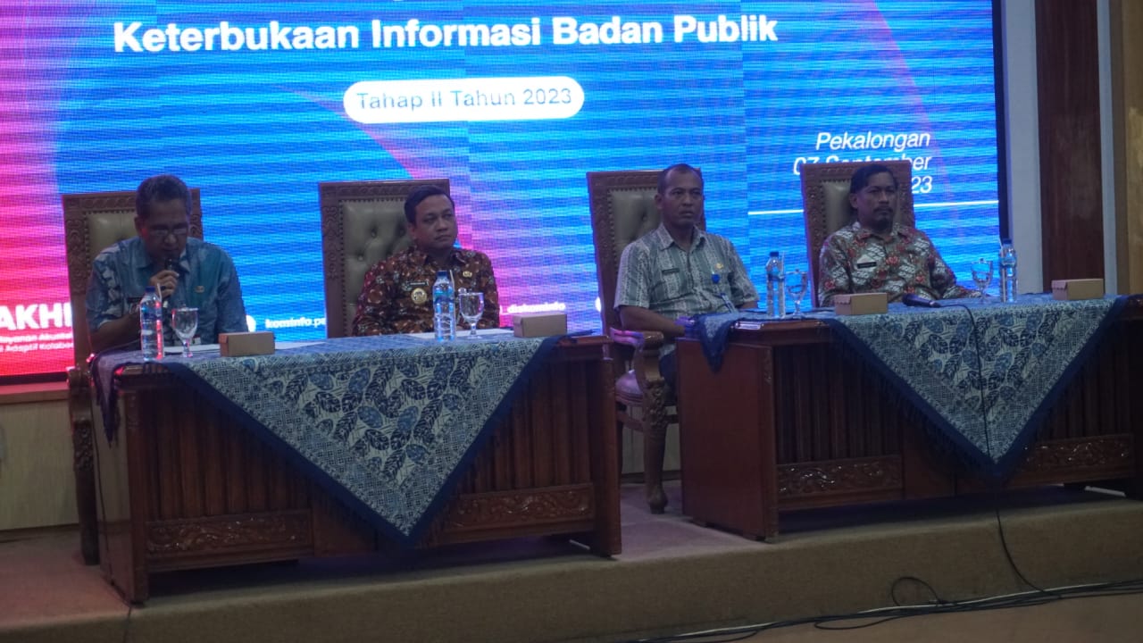 Dorong Keterbukaan Informasi Publik, Pemkot Pekalongan Gelar Rapat Persiapan Koordinasi Dan Monev