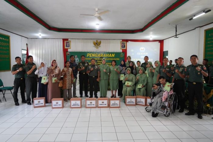 Danrem 071/Wijayakusuma : Jadikan Pola KUSUMA Dan WIJAYA sebagai acuan melaksanakan tugas pokok
