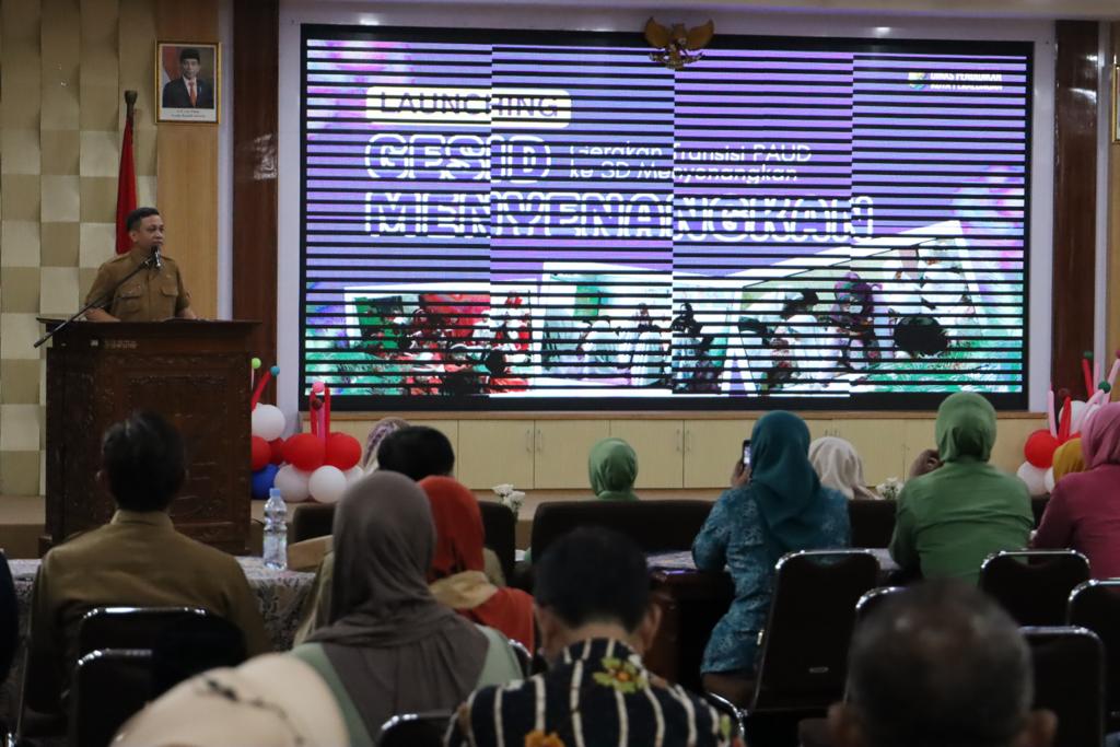 Launching Gesid Menyenangkan, Pemkot Pekalongan Genjot Transisi PAUD-SD
