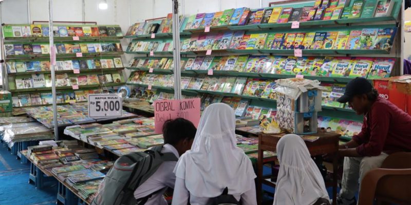 Antusias Para Pelajar Hadiri Festival Literasi Kota Pekalongan