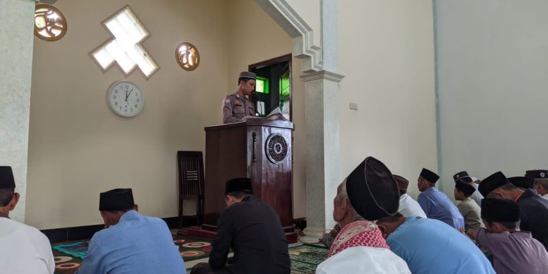 Melalui Khutbah Jumat, Wujudkan Kamtibmas Kondusif