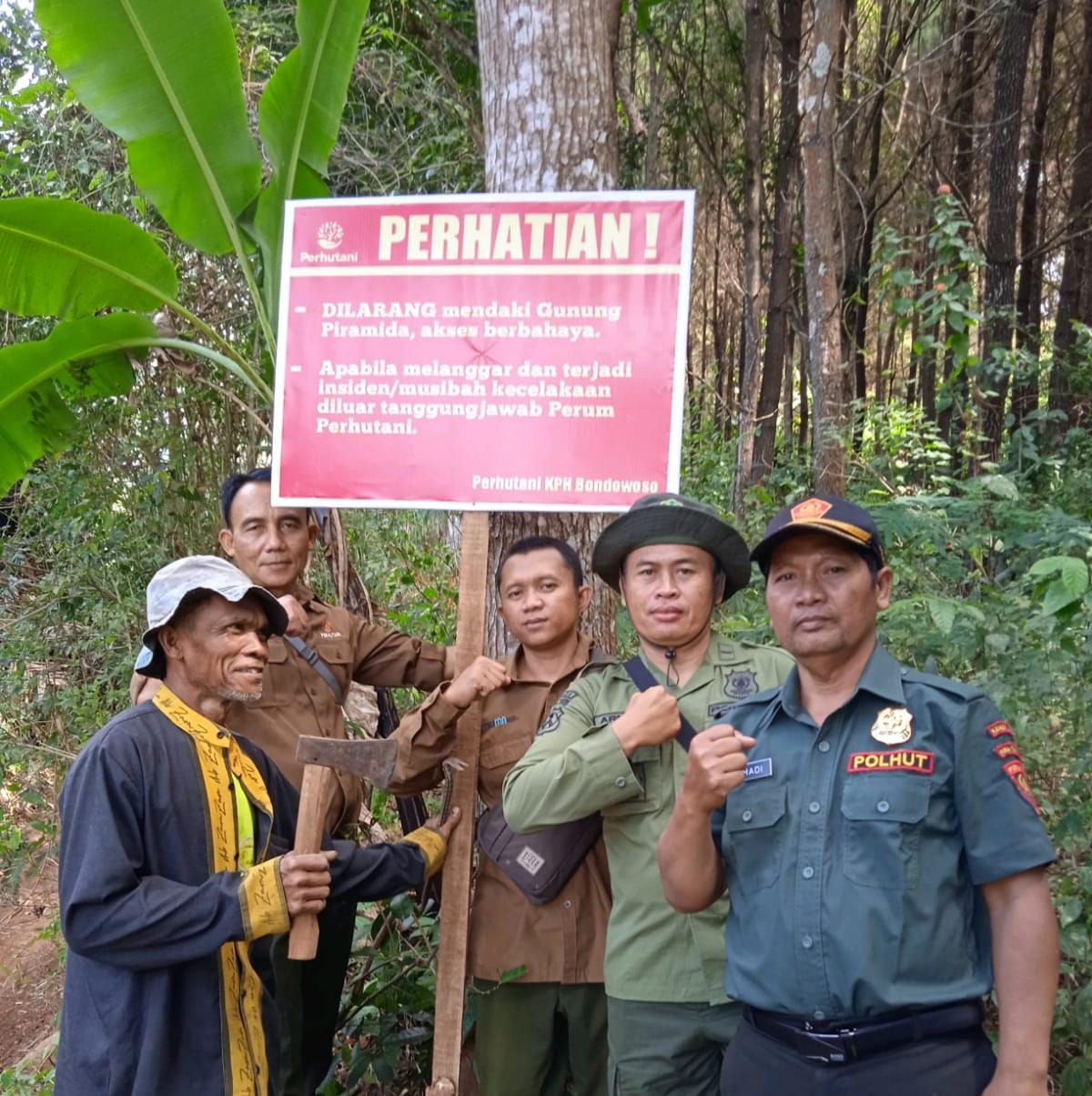 Mengantisipasi Terjadi Bencana Kebakaran Akses Pendakian Di Tutup