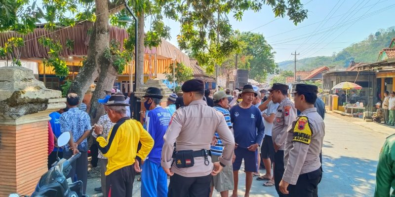 Pengamanan Pemilihan Calon Kepala Desa Antar Waktu, Puluhan Polisi Di Terjunkan