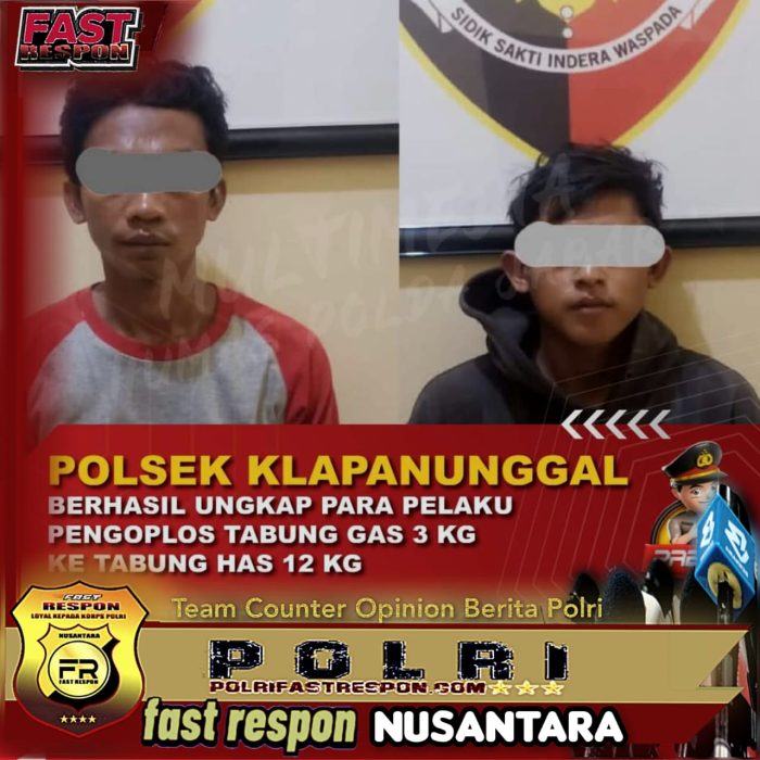 Polisi Berhasil Ungkap Para Pelaku Pengoplosan Tabung Gas 3 Kg Ke Tabung Has 12 Kg, Di Bogor