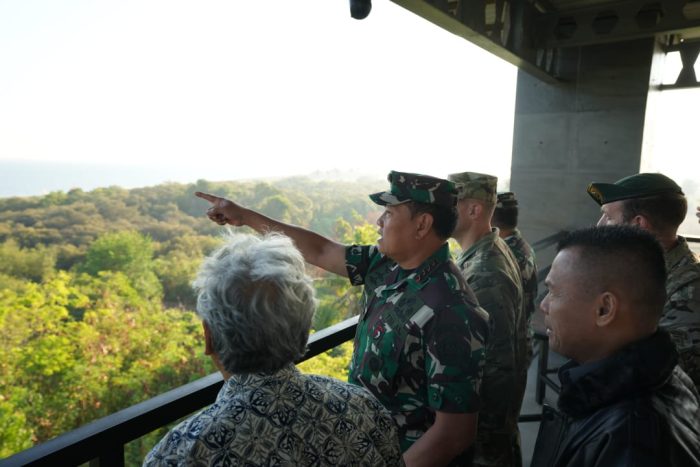Danpuspenerbal Turut Dampingi Panglima TNI Tinjau Operasi Amfibi Latgabma SGS 2023