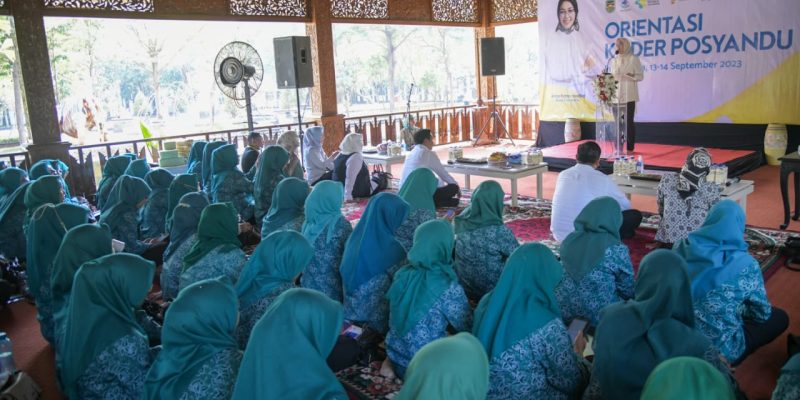 Jadi Proyek Percontohan Nasional, Bupati Anne Canangkan Posyandu Prima