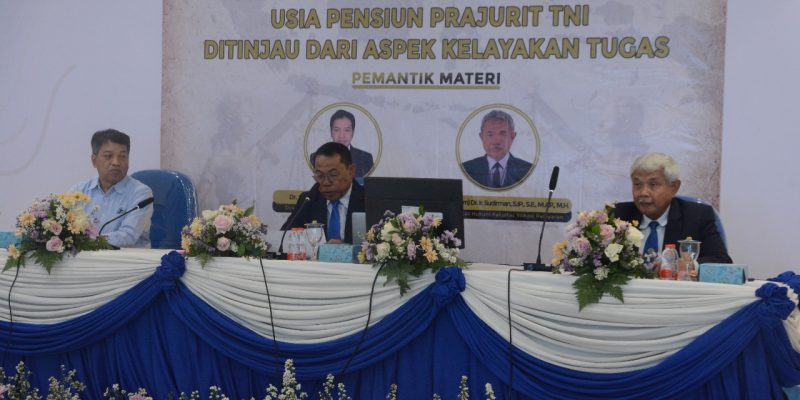 FGD FH UHT, Kaji Masa Pensiun Prajurit TNI