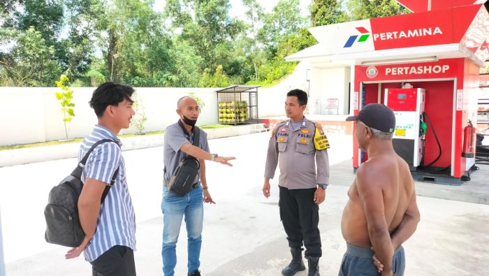 Himbau Karyawan Pertashop, Bhabinkamtibmas Polsek Sekupang Gelar Ini