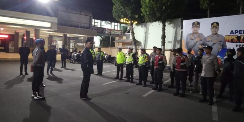 Jelang Pilkades Serentak, Polres Lumajang Gelar Patroli Skala Besar