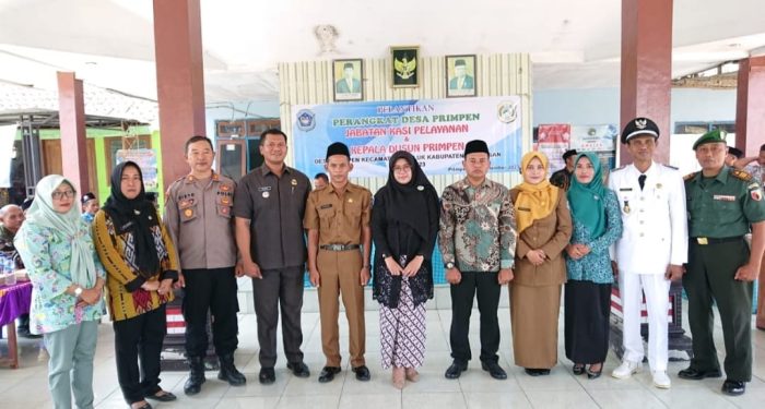 Kades Primpen Lantik Dua Perangkat Desa Baru