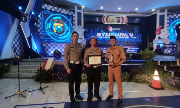 Satlantas Polres Blitar Raih Juara 1 Lomba “Kampung Tertib Lalulintas”