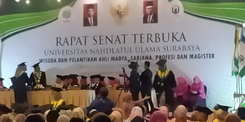 Wisuda 1.071 Mahasiswa Unusa, Diterima Bekerja Sebelum Resmi Lepas Toga