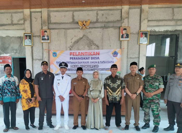 Kades Kuwurejo Lantik Dua Perangkat Desa Baru Minta Bekerja Sesuai Tupoksi