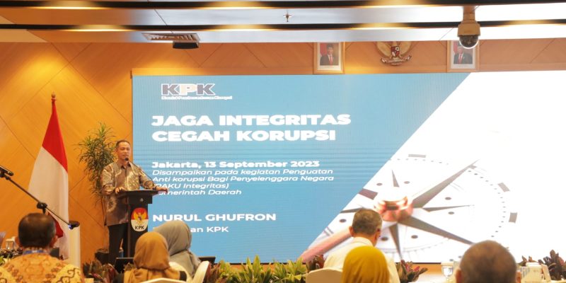 KPK Beri Pembekalan Integritas Antikorupsi pada Penjabat Pemerintah Daerah